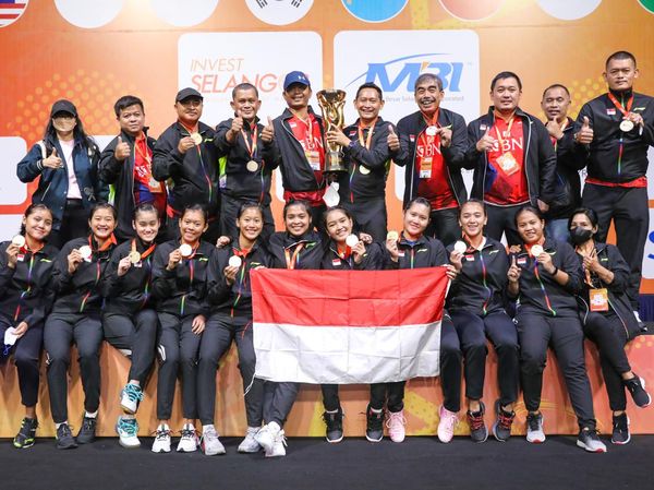 Sejarah! Tim Putri Indonesia Juara Bulutangkis Asia
