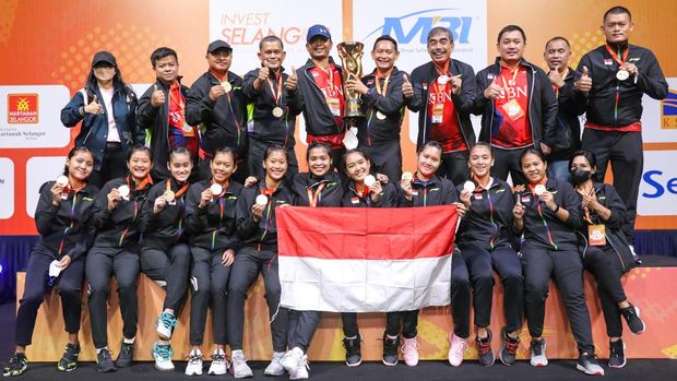 Tim Putri Indonesia Juara BATC 2022