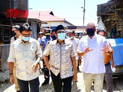 Teriakan Andre Rosiade Gubernur Menggema di Pasar Belimbing Padang