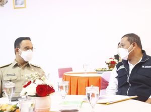 Anies-Plt Walkot Bekasi Tinjau Bantargebang, Bahas Inovasi Pengolahan Sampah Anies-Plt Walkot Bekasi Tinjau Bantargebang, Bahas Inovasi Pengolahan Sampah