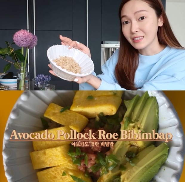 Avocado pollock roe bibimbap/Foto: Youtube.com/Jessica Jung