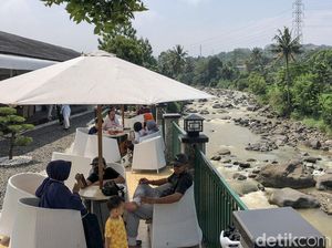 Di Pinggir Kali, di Seberang Persawahan Bogor, Jangan Lupa Ngopi