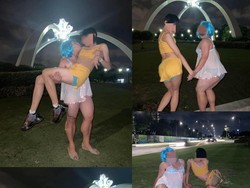 2 Influencer Pria Ditangkap karena Pose Pakai Lingerie di Depan Istana Johor