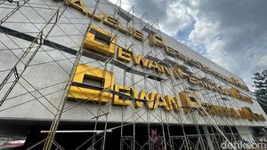 Kompleks Parlemen Senayan Bersolek Saat Masa Reses DPR