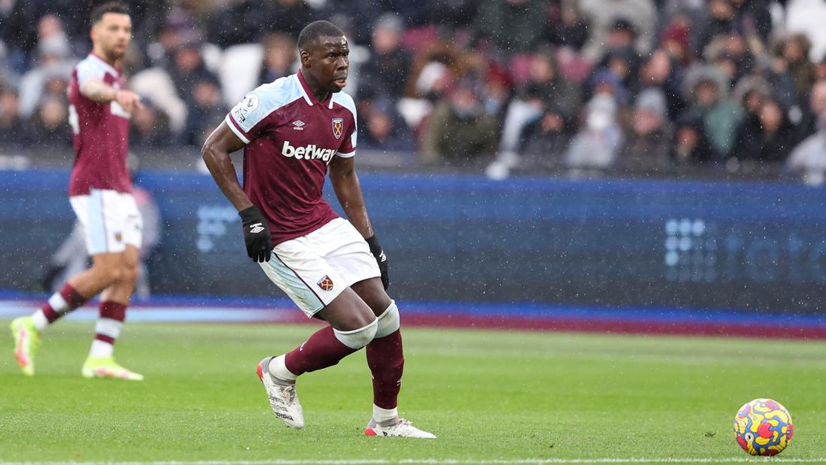 Bek West Ham United, Kurt Zouma. (Foto: Warren Little/Getty Images)