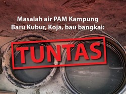 Before-After Penanganan Air PAM Kampung Baru Kubur Bau Bangkai