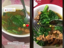 Unik! Wanita Ini Punya Sekte Makan Mie Ayam tanpa Mie