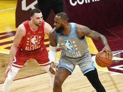 NBA All-Star: Tim LeBron Kalahkan Tim Durant 163-160