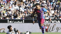 Pierre-Emerick Aubameyang sudah bikin empat gol dari lima laga (AP)