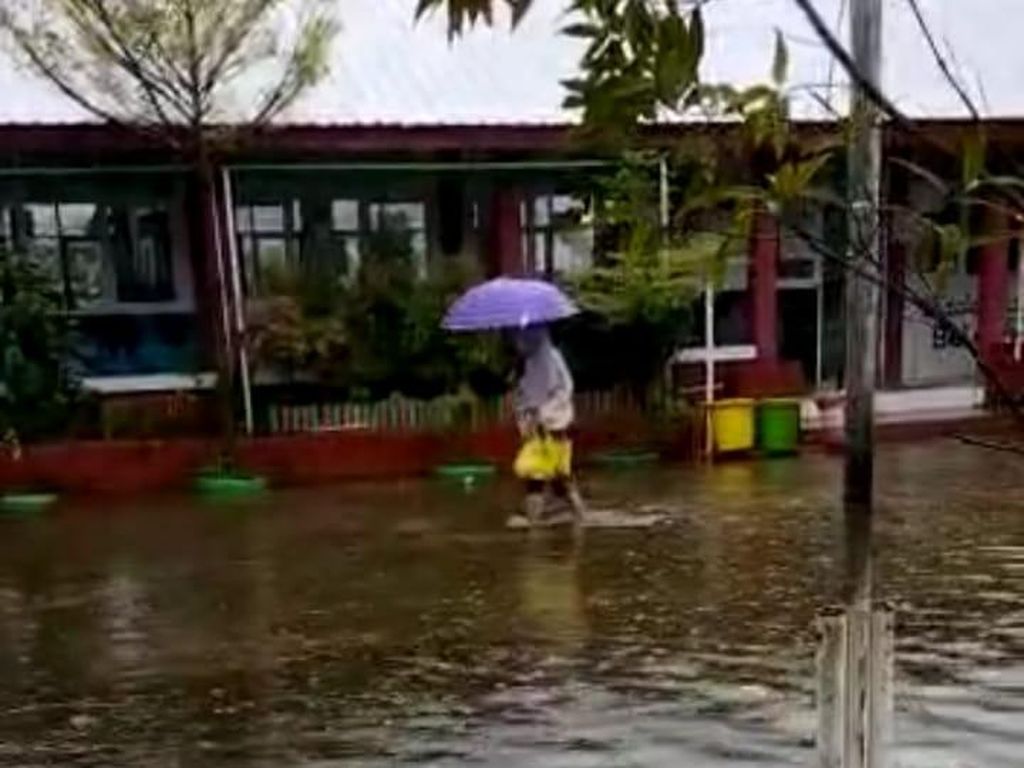 Cuaca Ekstrem, Seluruh Sekolah di Makassar Diliburkan