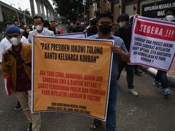 Korban Binomo Demo di Mabes Polri, Tuntut Penetapan Tersangka!