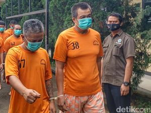 Deretan Wajah Tersangka Narkotika yang Ditangkap di Bandung
