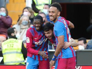 Aubameyang Sudah Coba Bujuk Dembele agar Bertahan di Barca