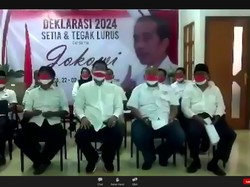 Gabungan Relawan Jokowi Tak Mau Buru-buru Dukung Capres