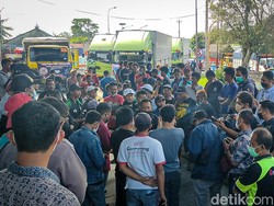 Demo ODOL, Sopir Truk DIY Geruduk Jembatan Timbang Kulon Progo