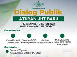 Sila Gabung! Lakpesdam NU Klaten Gelar Dialog soal Polemik Aturan JHT