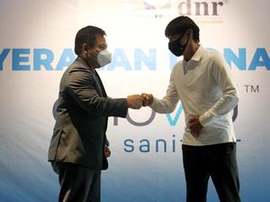 Donasi Produk Kesehatan untuk Timnas PSSI