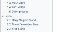 Tak cuma itu, nama tribune di Elland Road pun sempat kena edit. Ada Harry Maguire Stand, Bruno Fernandes Stand, Fred Stand, dan Anthony Elanga Stand -- keempat pencetak gol MU ke gawang Leeds. Foto: dok. Wikipedia