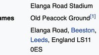Jadilah Elanga Road Stadium editan ini sempat jadi markas Leeds -- sebelum akhirnya normal lagi. Foto: dok. Wikipedia