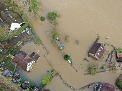 Kondisi Terkini Sungai Severn Usai Diterjang Tiga Badai Dahsyat