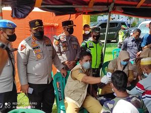 Polda NTB Turun Tangan Bantu Percepatan Vaksinasi COVID-19 di Bima