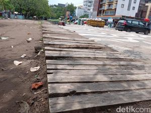 Pedestrian Objek Wisata Pantai Pangandaran Membahayakan Pedestrian Objek Wisata Pantai Pangandaran Membahayakan
