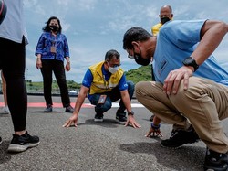 Pengaspalan Ulang Sirkuit Mandalika Bisa Lebih Cepat dari Target Dorna