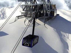 Enak Juga Ya, ke Puncak Gunung Naik Trem dan Gondola