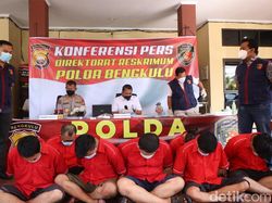 7 Pelaku Sindikat Pemalsuan Dokumen Nasabah Bank di Bengkulu Ditangkap
