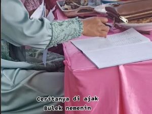 Pernikahan Viral, Tamu yang Datang Dicatat Jumlah Uang Kondangannya