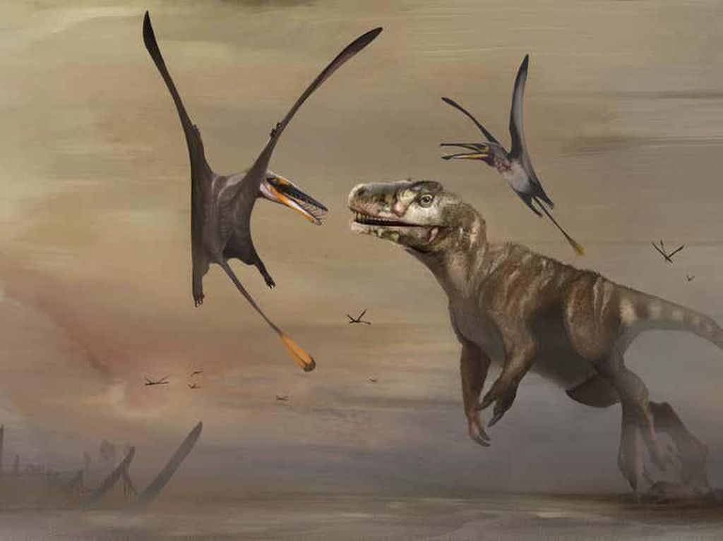 Fosil Dinosaurus Terbang Terbesar Ditemukan, Sayapnya 2,5 Meter