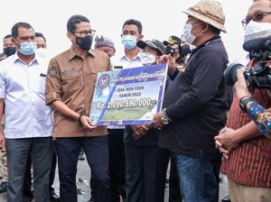 Sandiaga Uno Gelontorkan DAK Rp 5,5 M di Jembrana Bali
