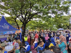 Operasi Pasar di Lebak, 2.500 Liter Minyak Goreng Diserbu Pembeli