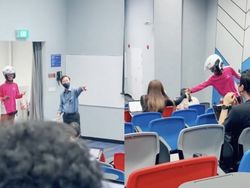 Pelayanan Bintang 5! Pengantar Makanan Ini Antar Pesanan sampai ke Kelas