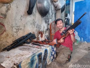 Produksi Senapan Angin di Cileunyi Turun 50 Persen Buntut PPKM Produksi Senapan Angin di Cileunyi Turun 50 Persen Buntut PPKM