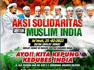 PA 212 Akan Gelar Aksi Bela Muslim India, Ancam Kepung Kedubes PA 212 Akan Gelar Aksi Bela Muslim India, Ancam Kepung Kedubes