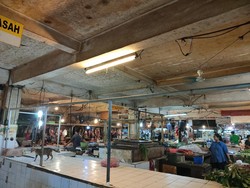 Sepinya Lapak Pedagang Tahu-Tempe di Pasar Agung Depok Usai Mogok 3 Hari