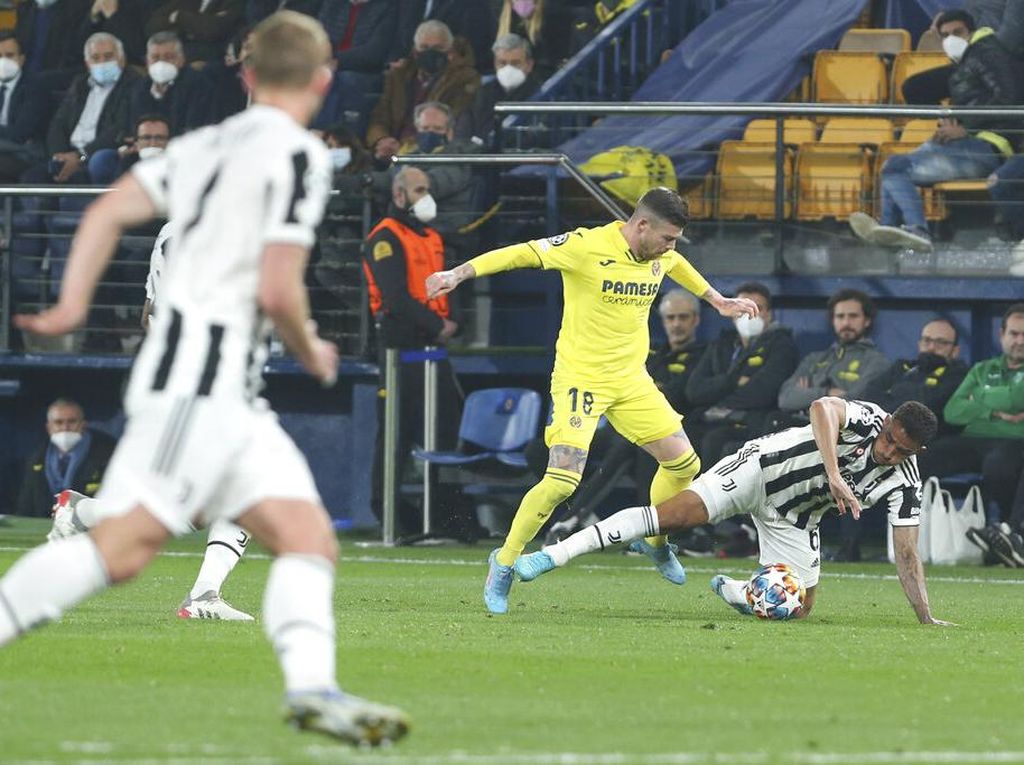 Villarreal Vs Juventus Tuntas 1-1, Vlahovic Bikin Gol Bersejarah