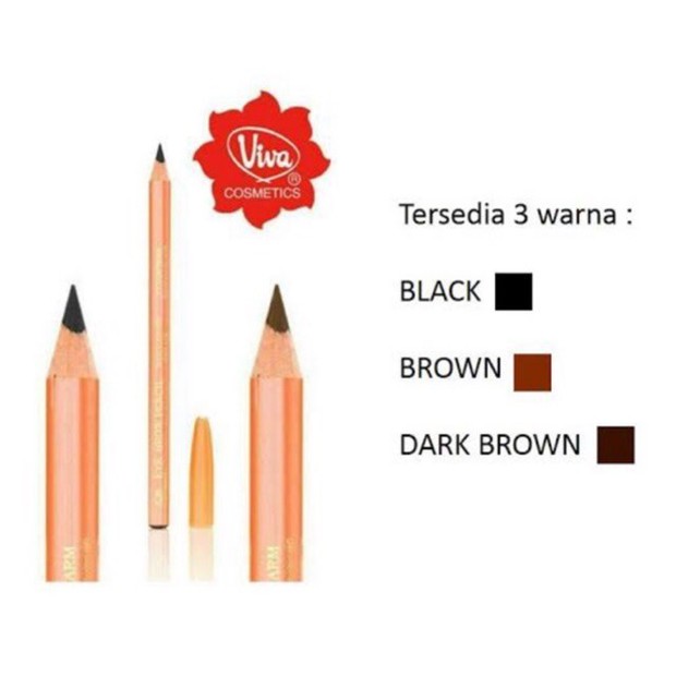 Viva Cosmetic Eye Brow Pencil / foto : shopee.co.id/kosmetikaratu