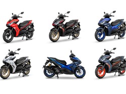 Yamaha Aerox 155 2022 Rilis di Thailand, Pilihan Warnanya Bikin Jatuh Hati