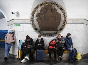 Perang Lawan Rusia, Stasiun Bawah Tanah di Ukraina Dijadikan Bungker