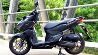 Lihat Lebih Dekat Wujud All New Honda Vario 160 Warna Hitam Doff