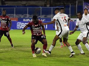 Bali United Vs Persipura: Serdadu Tridatu Menang 4-1