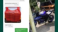 10 Kejadian Kocak Driver Ojol saat Antar Pesanan Makanan