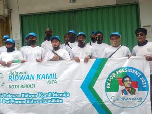 Relawan di Bekasi Dukung Ridwan Kamil Maju Bertarung di Pilpres 2024