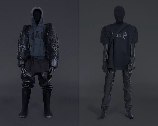 Outfit klasik GAP dalam koleksi YeezyxGap Engineered by Balenciaga/