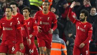 Hasil ini tak mengubah posisi Liverpool di urutan kedua dengan 60 poin dari 26 laga, namun kini selisih dengan Man City hanya berjarak tiga angka, yang juga sudah bermain 26 kali. AP Photo/Jon Super.