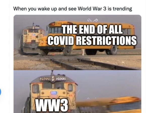 Rusia Serang Ukraina, Netizen Cemas Perang Dunia 3