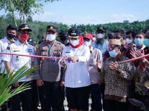 Permudah Akses, Bupati Tulang Bawang Resmikan Jembatan Way Badar I