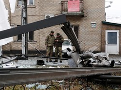 Kondisi Rumah-rumah Warga Ukraina Rusak Akibat Serangan Rusia